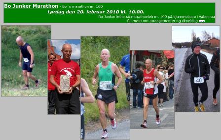 Bo Junker lber sit marathonlb nr. 100 p hjemmebanen i Aabenraa - klik her for at se lbsinfo